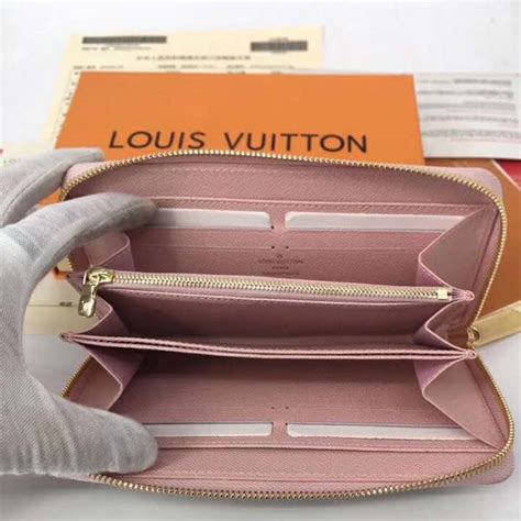 louis vuitton pink wallet